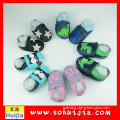No minimum best sale colorful animal shape soft flat embroidered baby baba shoes